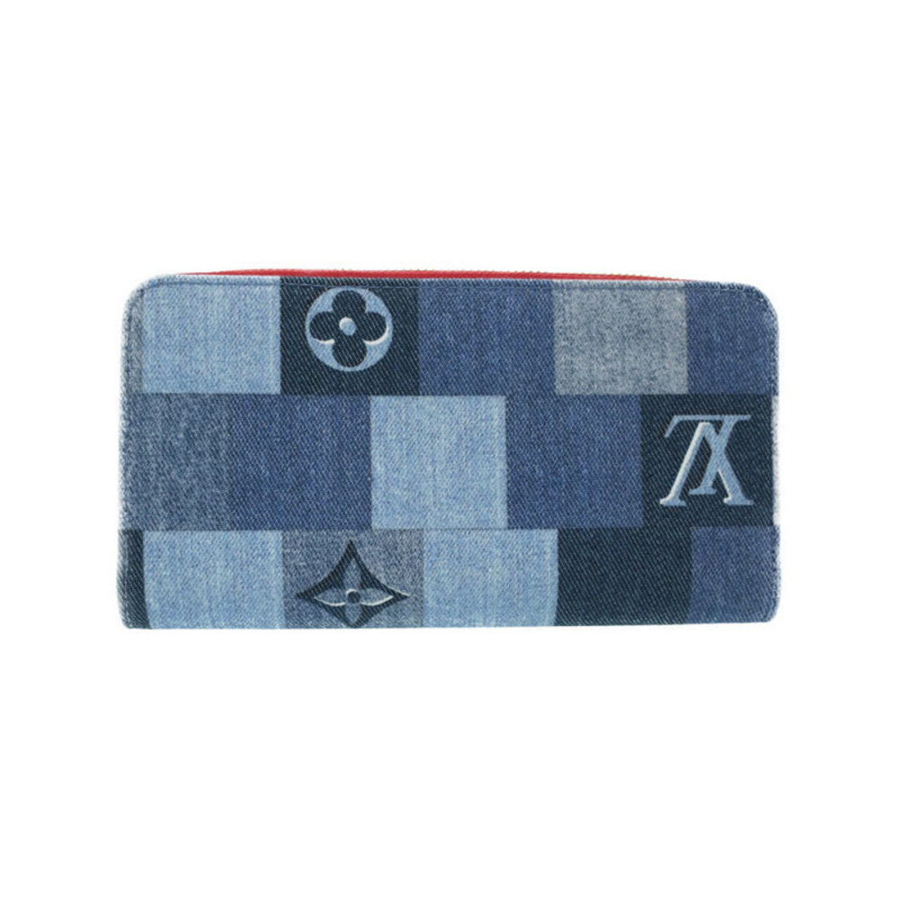 Louis Vuitton Patchwork Zippy Wallet Monogram Blu… - image 1